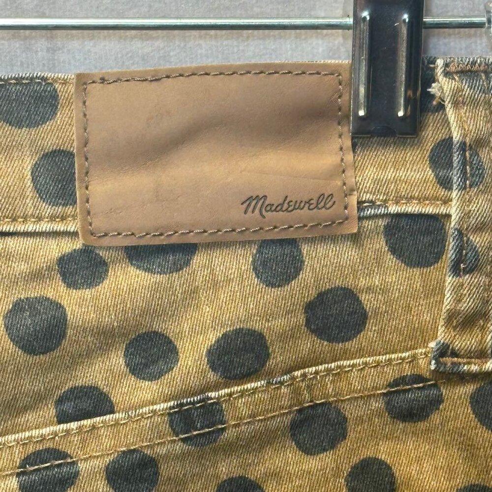 Madewell 10" High-Rise Skinny Leopard Jeans - Size 28 - Picture 10 of 10